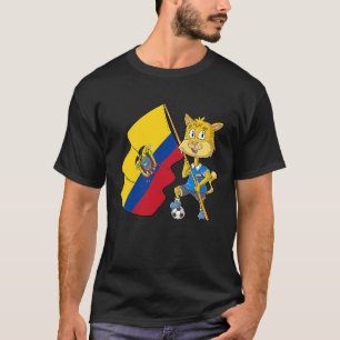 Ecuador Fan Katze 1 T-Shirt