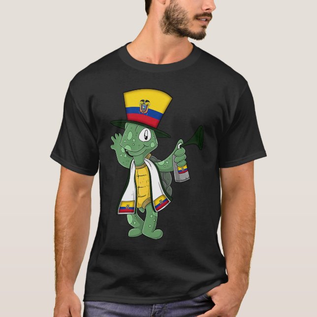Ecuador Fan Tortoise T-Shirt (Vorderseite)