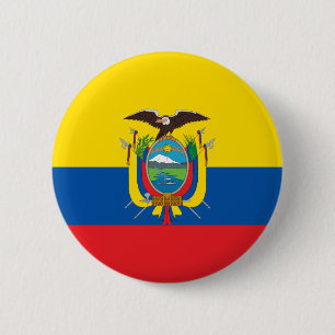 Ecuador-Flag Button