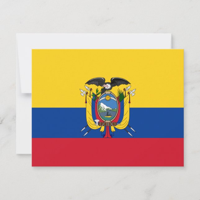 Ecuador-Flagge (Vorderseite)