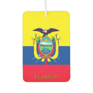 Ecuador-Flagge Autolufterfrischer