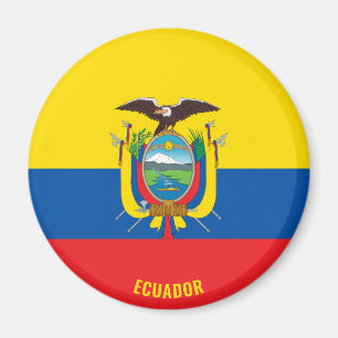 Ecuador Flagge Charming Patriotic Magnet