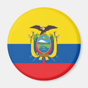 Ecuador Flagge EG Magnet