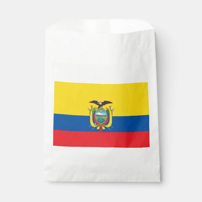 Ecuador-Flagge Geschenktütchen (Vorderseite)
