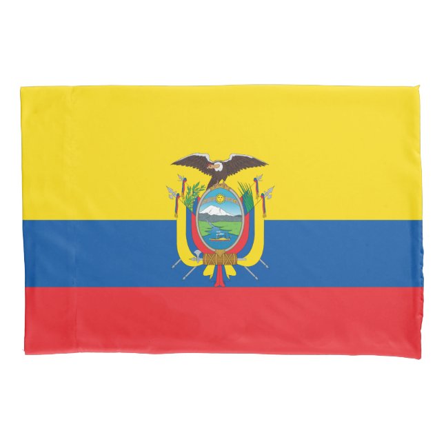 Ecuador-Flagge Kissenbezug (Vorderseite)