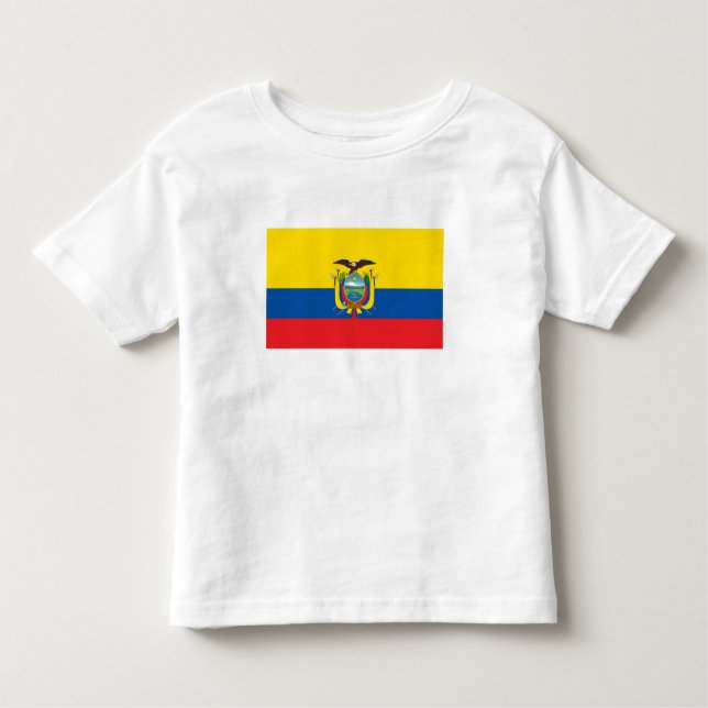 Ecuador-Flagge Kleinkind T-shirt (Vorderseite)