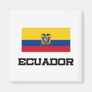 Ecuador-Flagge Magnet