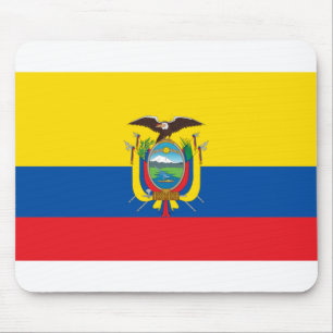 Ecuador-Flagge Mousepad