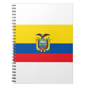 Ecuador-Flagge Notizblock
