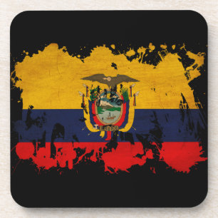 Ecuador-Flagge Untersetzer
