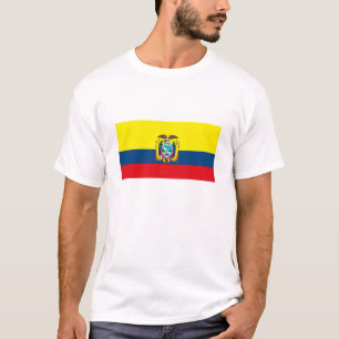 Ecuador-Flaggen-T - Shirt