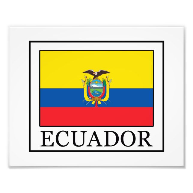 Ecuador Fotodruck (Vorne)