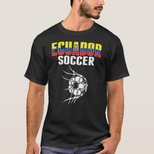Ecuador Fußball im Netz Ecuadorianische Fußballan T-Shirt
