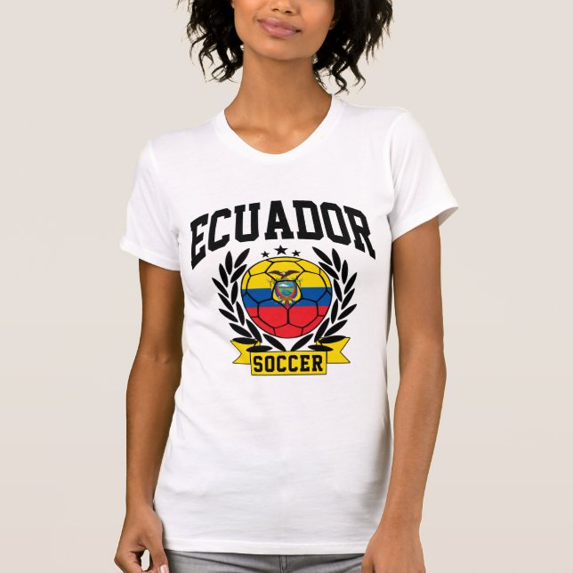Ecuador-Fußball T-Shirt (Vorderseite)