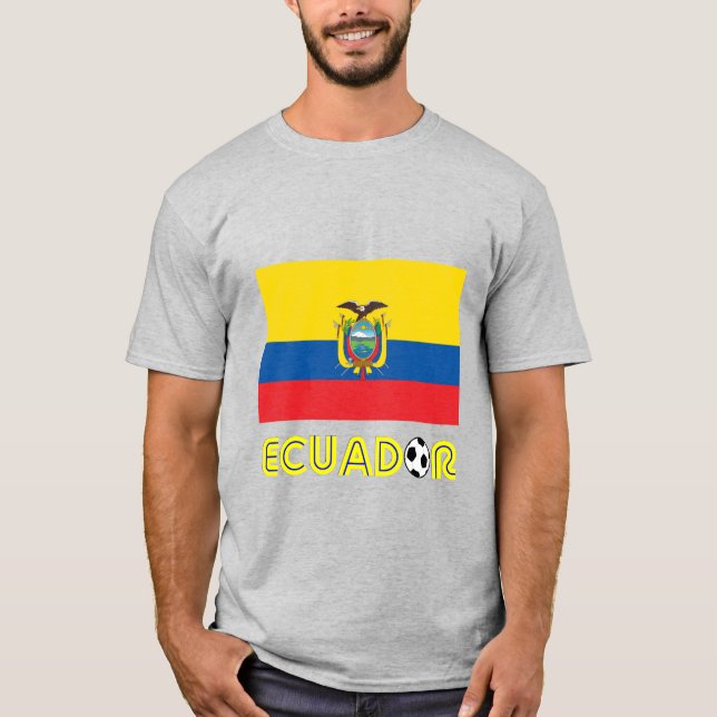 Ecuador-Fußball T-Shirt (Vorderseite)