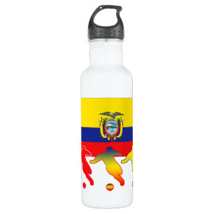 Ecuador Fußballspieler Edelstahlflasche