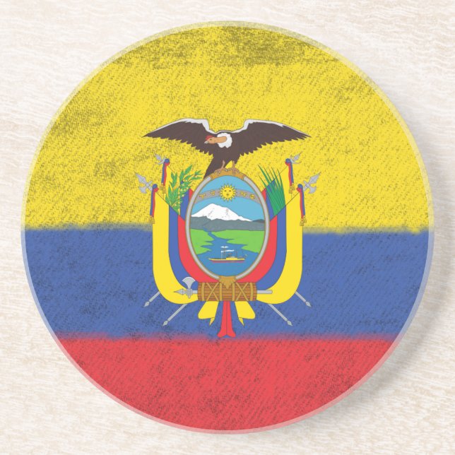 Ecuador Getränkeuntersetzer (Vorne)