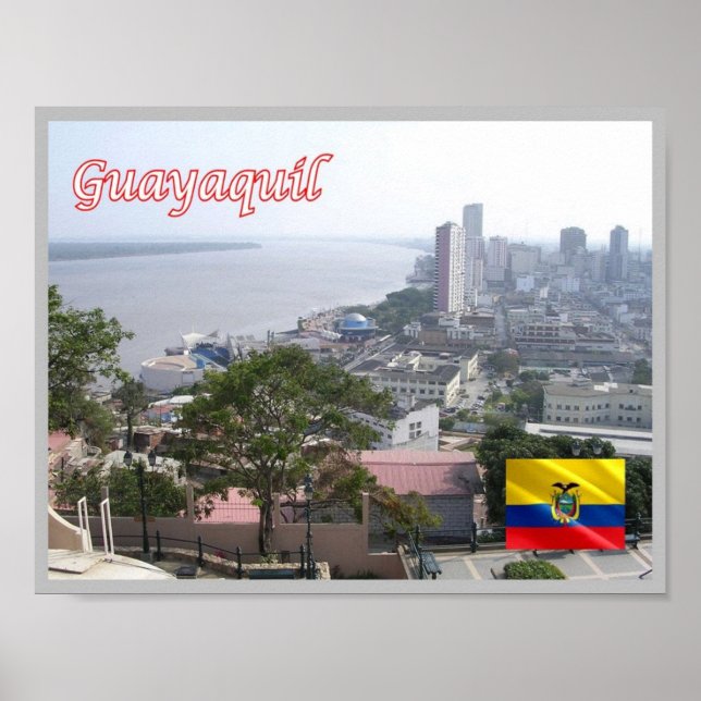 Ecuador - Guayaquil - Poster (Vorne)