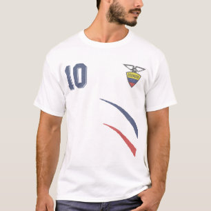 Ecuador im Fußball-Fußballstil T-Shirt