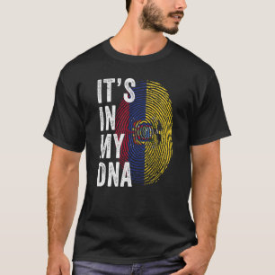 Ecuador ist in meiner DNA Ecuador Fingerprint Ecua T-Shirt