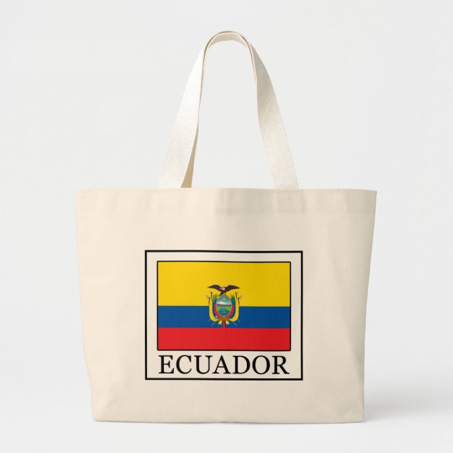 Ecuador Jumbo Stoffbeutel (Vorne)