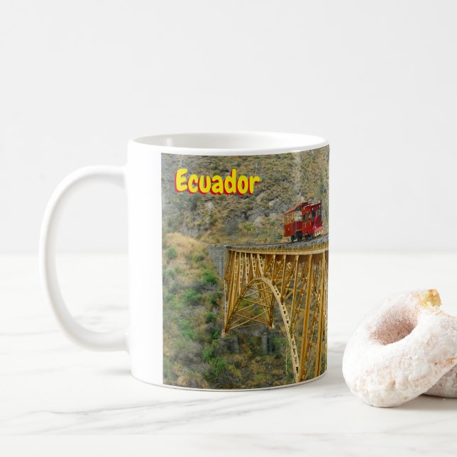 Ecuador Kaffeetasse (Mit Donut)