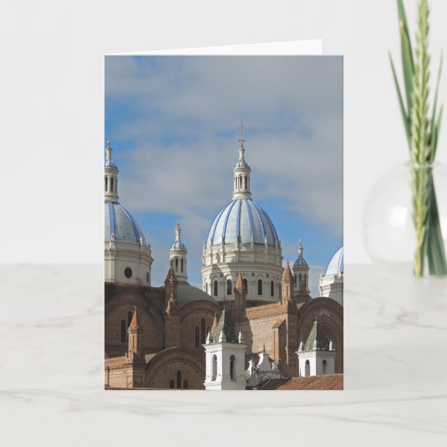 Ecuador - Kathedrale der Unbefleckten Empfängnis Karte (Vorderseite)