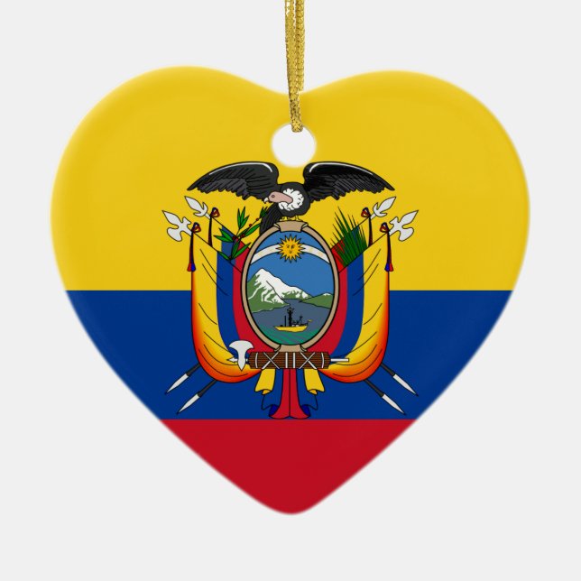 Ecuador Keramik Ornament (Vorne)