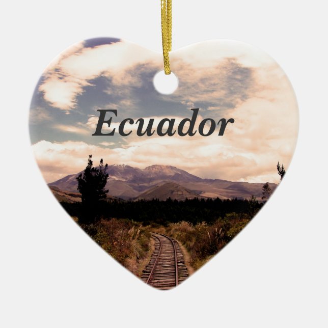 Ecuador Keramik Ornament (Vorne)