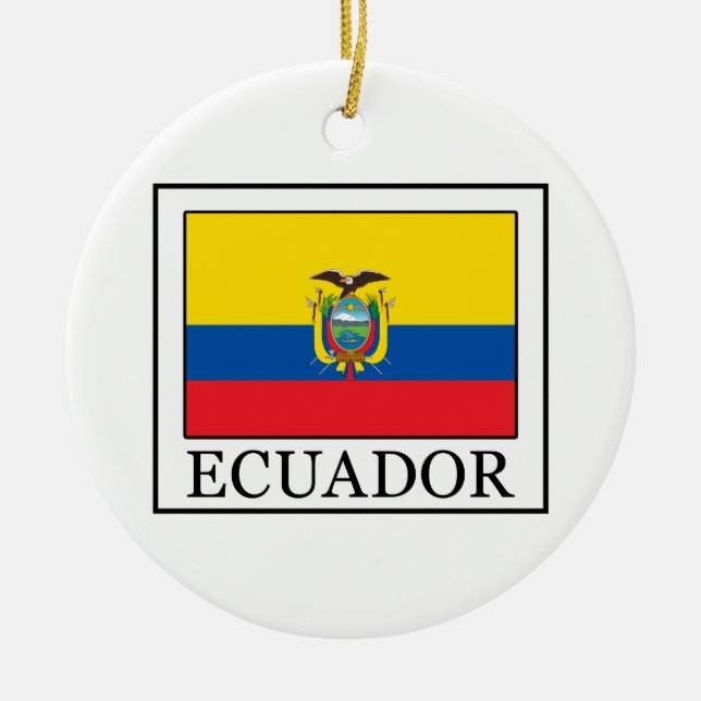 Ecuador Keramikornament (Vorne)