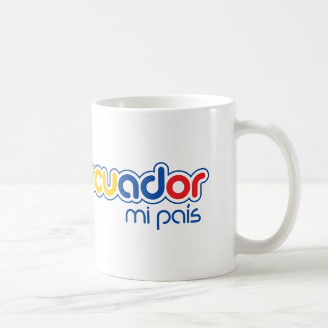 Ecuador MI pais Tasse (Rechts)