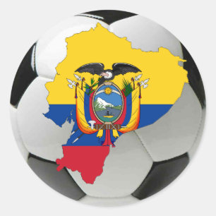 Ecuador-Nationalmannschaft Runder Aufkleber