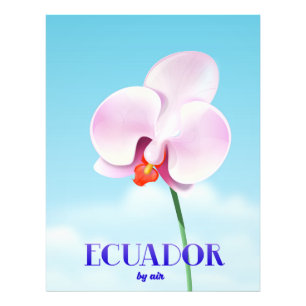 Ecuador-Orchideen Fotodruck
