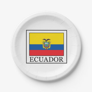 Ecuador Pappteller