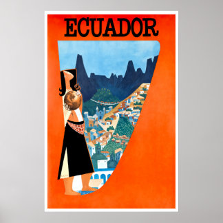 Ecuador-Plakat Poster
