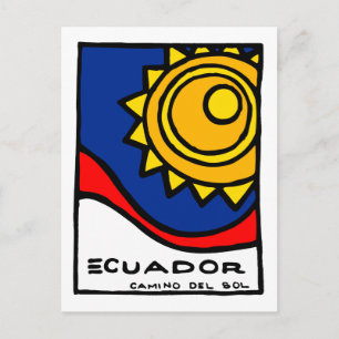 Ecuador Postcard Postkarte