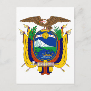 Ecuador Postkarte