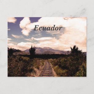Ecuador Postkarte