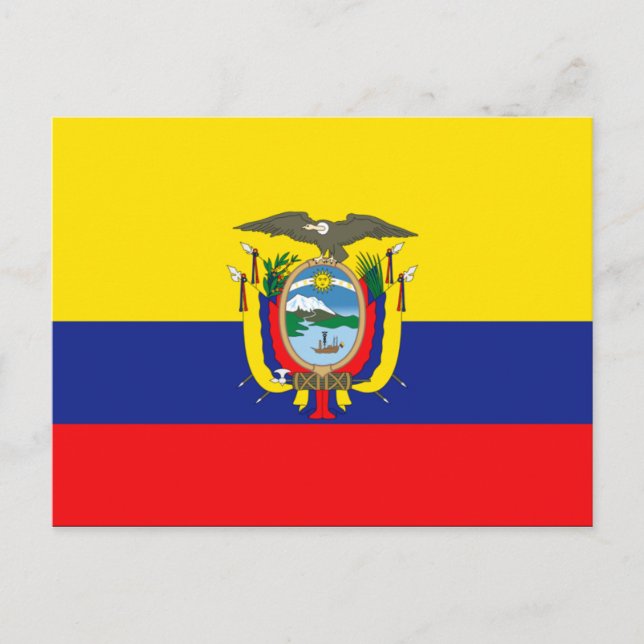 Ecuador Postkarte (Vorderseite)