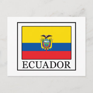 Ecuador Postkarte
