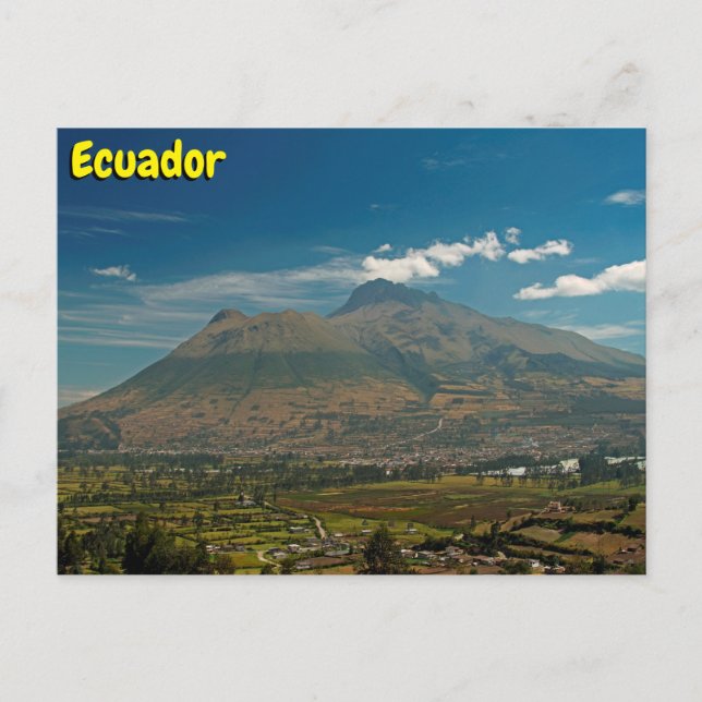 Ecuador Postkarte (Vorderseite)