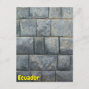 Ecuador Postkarte
