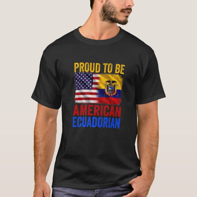 Ecuador Pride Ecuadorian Adults Women Men Kids  1 T-Shirt (Vorderseite)