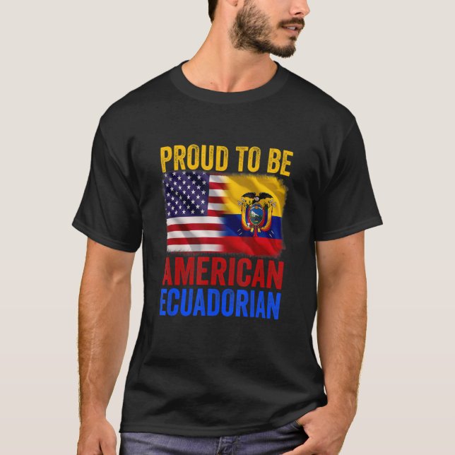 Ecuador Pride Ecuadorian Adults Women Men Kids 3 T-Shirt (Vorderseite)