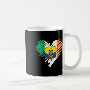 Ecuador Proud Ecuadorian Flag St Patricks Day Sha Kaffeetasse