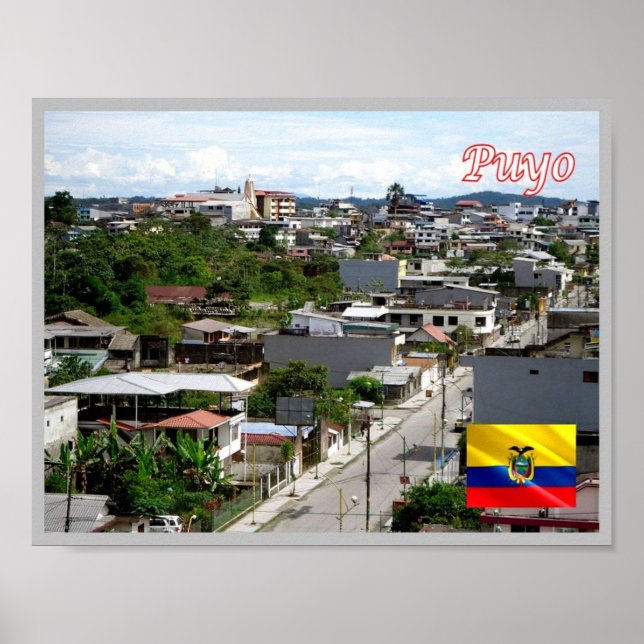 Ecuador - Puerto Francisco de Orellana - Poster (Vorne)