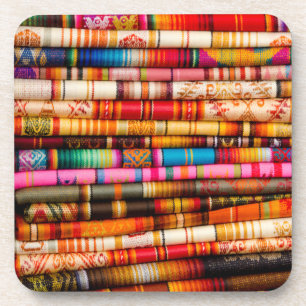 Ecuador, Quito Area, Otavalo Kunsthandwerksmarkt Getränkeuntersetzer