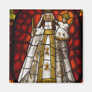 Ecuador, Quito. Satzung der geflügelten Jungfrau  Magnet