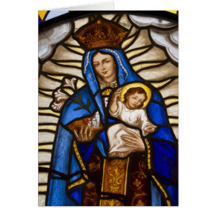 Ecuador, Quito. Statue der geflügelten Jungfrau