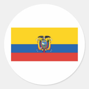 Ecuador Runder Aufkleber